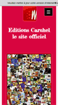 Mobile Screenshot of editions-caruhel.com